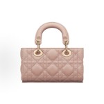 DIOR Lady D-Joy handbag, shoulder bag, crossbody bag, handbag, ultra-mini women\'s rose pink